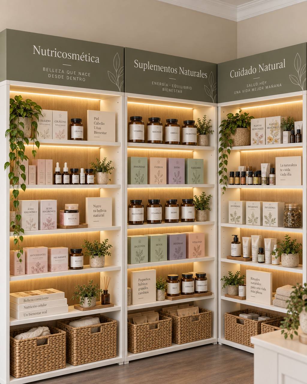 Tienda de suplementos y cosmética